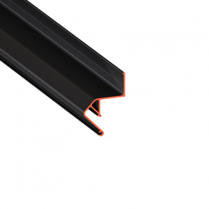 Профиль парящий FLEXY FLY 01, черный матовый, 2 м