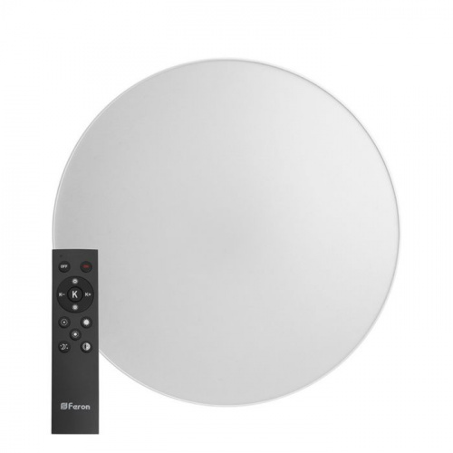 Светодиодный управляемый светильник Feron AL6200 “Simple matte” тарелка 60W 3000К-6500K белый 48069 (2)