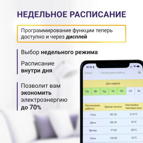 Терморегулятор для теплого пола c WiFi E90SWP (7)