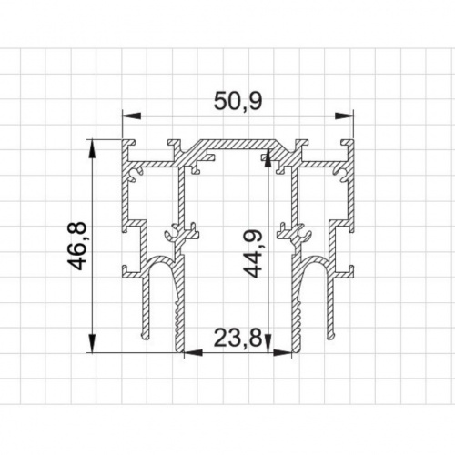 Профиль LumFer Clamp Track 23 (48V) (2)