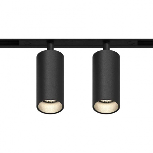 Трековый светильник GRAFFIT TWIN SPOT LED 48В 2x6Вт 3000К CRI90 36° NO-DIM угольно-черный 23.101.1 (2)