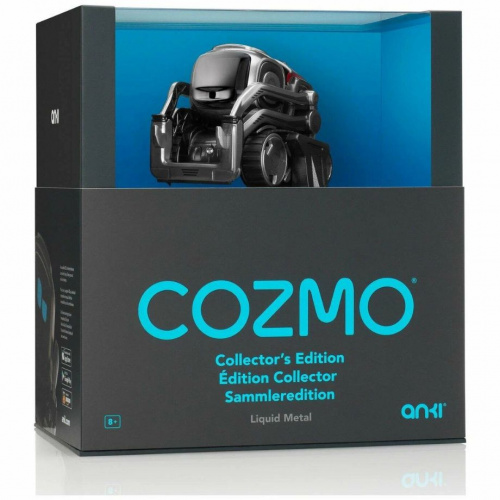 Обучающий умный программируемый робот Anki Cozmo Collector's Edition (Liquid Metal) Renewed с искусс (2)